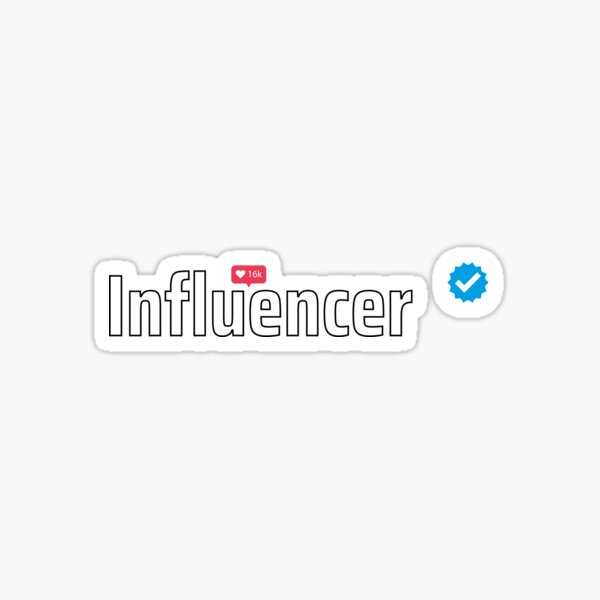 Verified Influencer Sticker