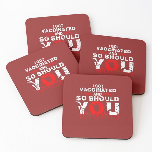 Item preview, Copy of i got vaccinated and so should you designed and sold by ishako online.