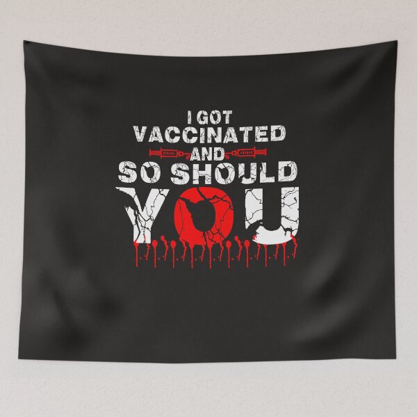 Item preview, Copy of i got vaccinated and so should you designed and sold by ishako online.