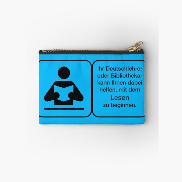 Item preview, Vector Warnung Deutsch Deutschlehrer designed and sold by Netsrotj.