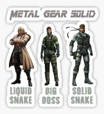 Metal Gear Solid Sticker