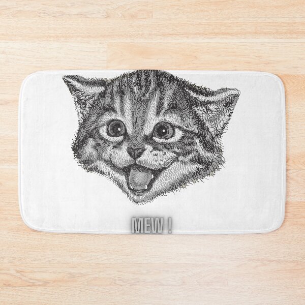 Artikelvorschau, Katzenlogo miau entworfen und verkauft von madmeemoo.