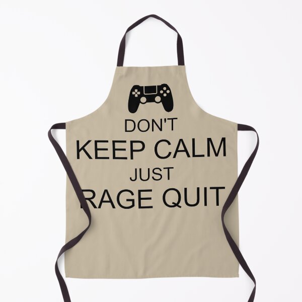 Item preview, DONT KEEP CALM - JUST RAGE QUIT designed and sold by WarGear.