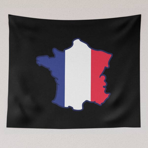 Item preview, France National Flag designed and sold by coffeetea2020.
