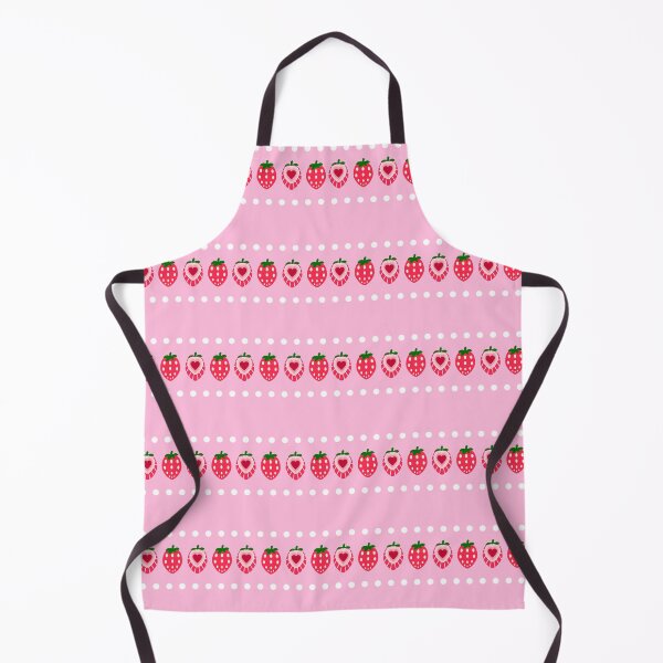 Aperçu de l'œuvre Strawberry Spot Stripes créée et vendue par Claire Greenhalgh.