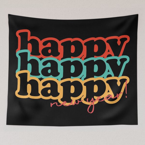 Item preview, Vintage Happy New Year designed and sold by timiart.