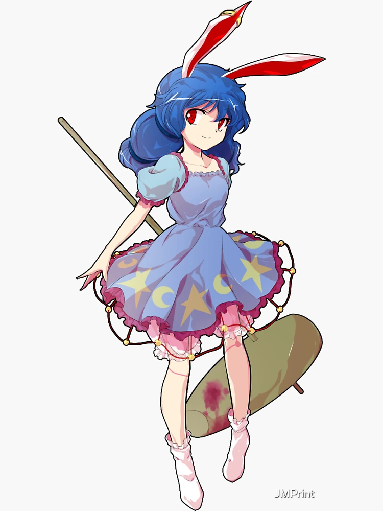 SEIRAN TOUHOU - STICKER - ANIME - CARTOON  Sticker for Sale by JMPrint