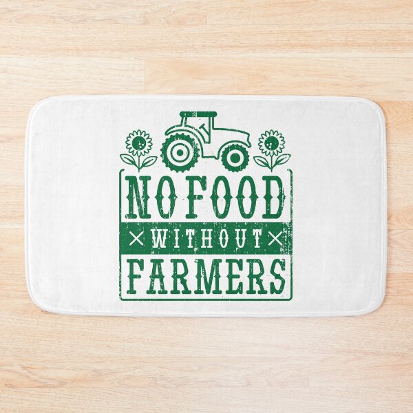 Item preview, No Food Without Farmers  designed and sold by arrowroses.