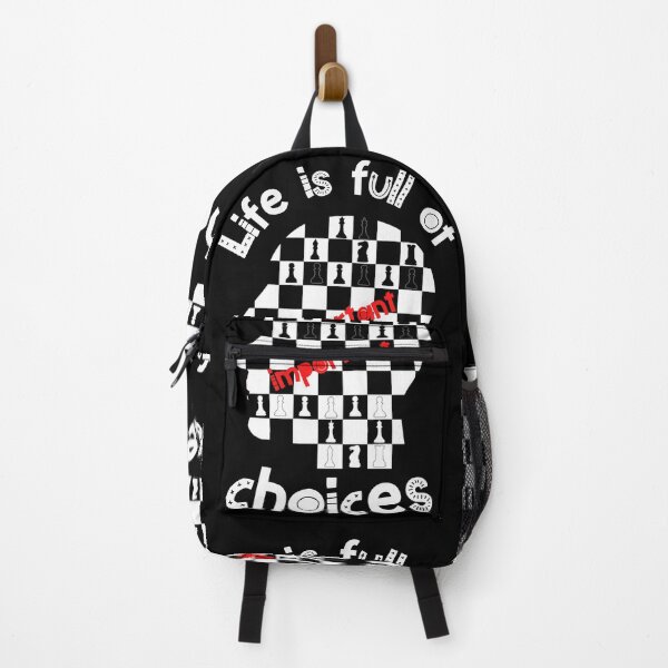 Item preview, Life is full of important choices chess designed and sold by Eva-Success.
