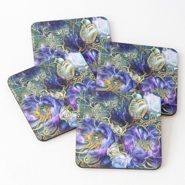 Item preview, Jeweled Purple Passion Floral designed and sold by IssyDesigns.