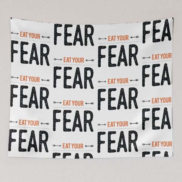 Item preview, Eat Your Fear designed and sold by steelskydesigns.