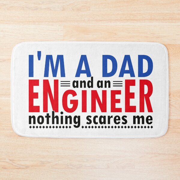 Item preview, I'm a Dad and an Engineer nothing scares me designed and sold by CreativaArt-.