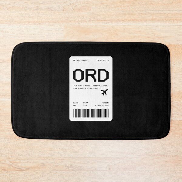 Item preview, Chicago Ohare International Airport Call Letters Boarding Pass Flight Ticket designed and sold by ardasen.