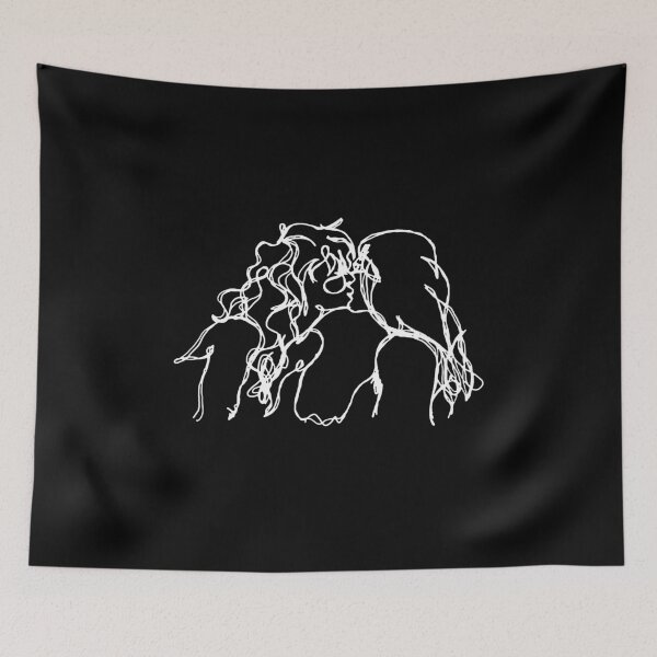 Item preview, Two Girls Kissing designed and sold by ThePrint Shop.