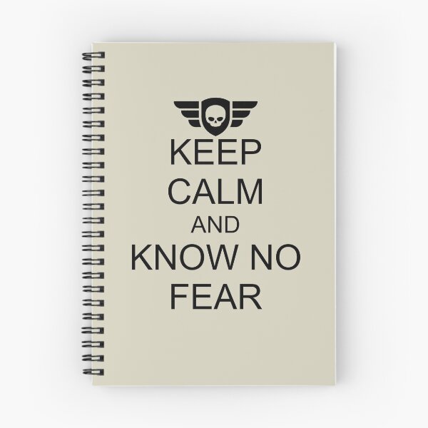 Item preview, KEEP CALM AND KNOW NO FEAR designed and sold by WarGear.