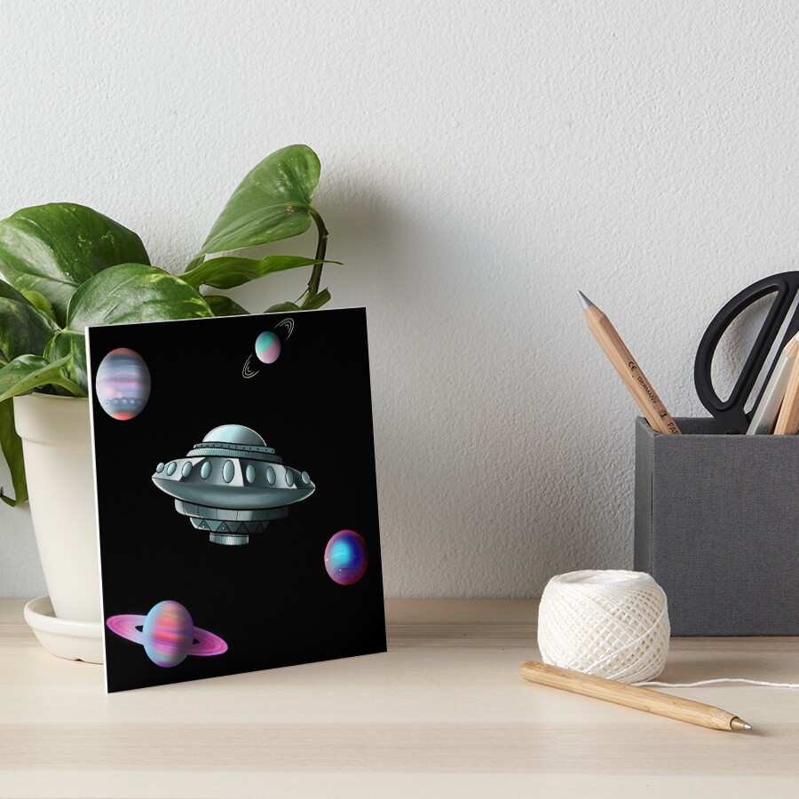 Item preview, Art Board Print designed and sold by MarylandMUFON.