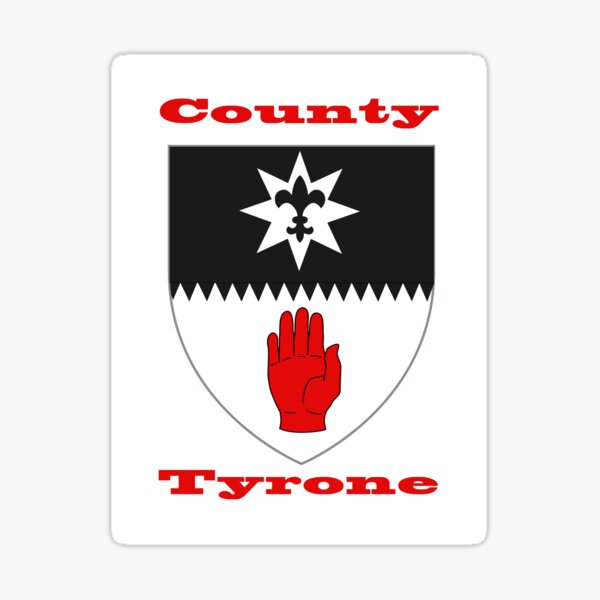 County Tyrone Stickers | Redbubble