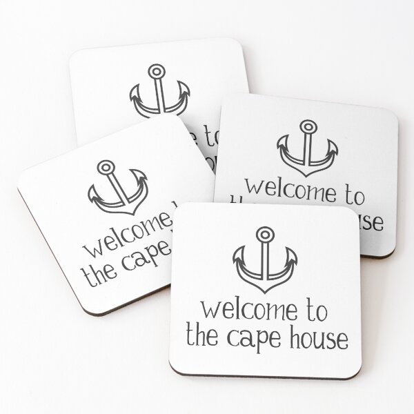 Item preview, Welcome to The Cape House - Anchors Away designed and sold by TheCapeHouse.