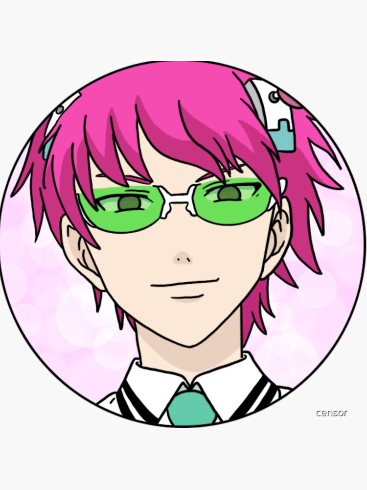 Thumbnail 3 of 3, Sticker, Saiki K designed and sold by Cear-the-Baka.