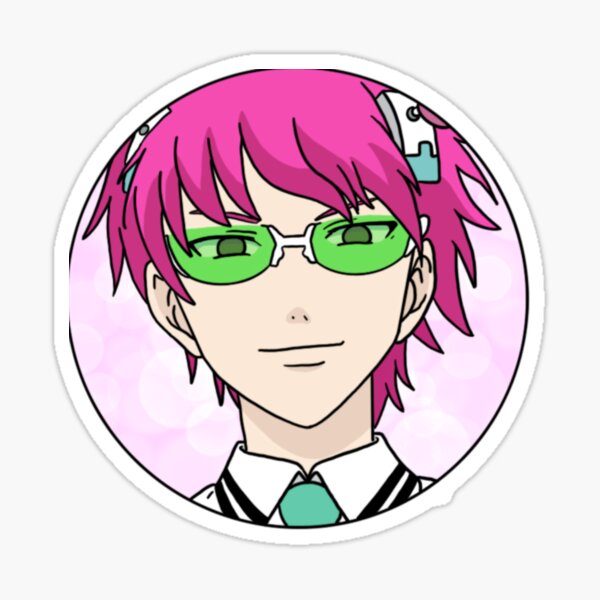 Saiki K Sticker