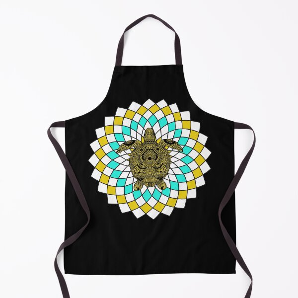 Item preview, Turtle In Mandala, Mandala Art designed and sold by AuroCreatives.