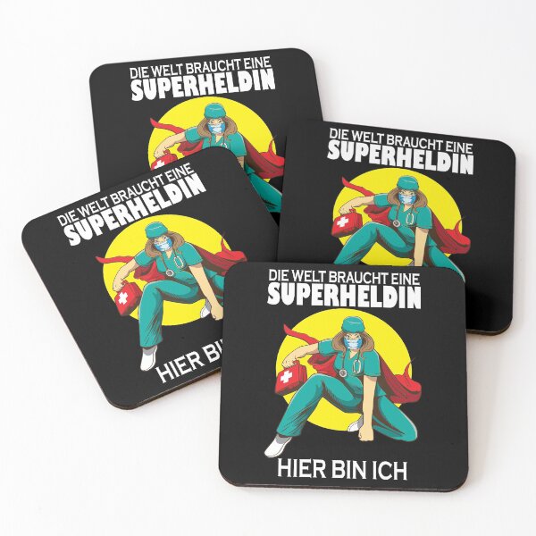 Item preview, Superhero Nurse Elderly Carer Ladies designed and sold by Stndor.