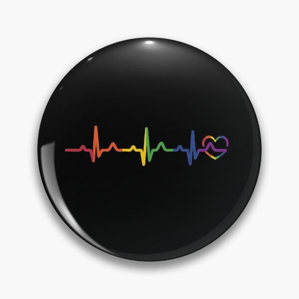 Item preview, LGBT Heart Line designed and sold by ThePrint Shop.