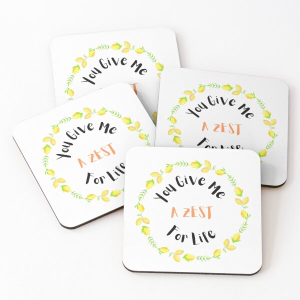 Item preview, You Give me a ZEST for Life designed and sold by ChartGifts.
