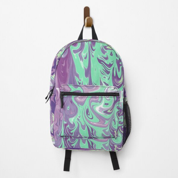 Item preview, Cool Purple Green Turquoise Marble Art Pattern Background Design designed and sold by Medic89.