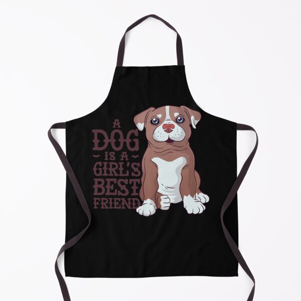 Item preview, A Dog Is A Girl's Best Friend designed and sold by TeaAndPrints.