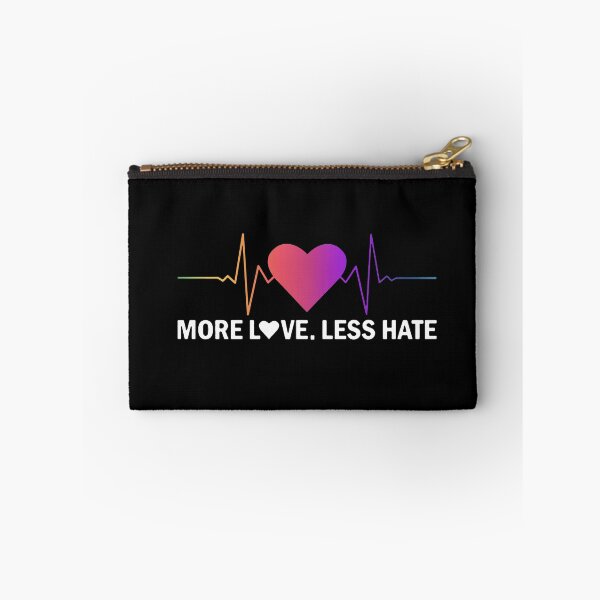Item preview, More Love Less Hate designed and sold by ThePrint Shop.