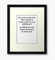 Super Powers Framed Print