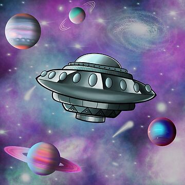Artwork thumbnail, Saucer Nebula by MarylandMUFON