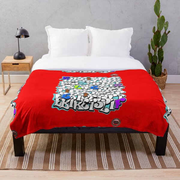 cyclostock - BIKE IS LIFE Throw Blanket