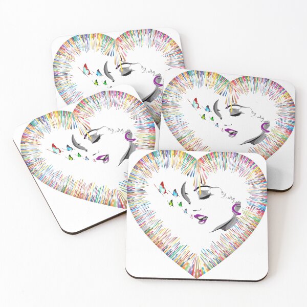 Item preview, Beautiful girl singing with butterflies designed and sold by princevb2011.