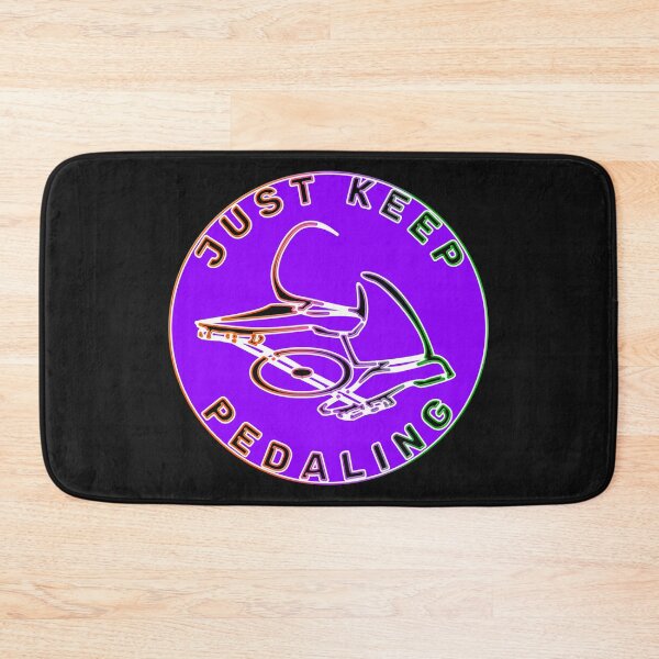 Item preview, JUST KEEP PEDALING - FOR PEOPLE LOVING CYCLING designed and sold by Ralek.