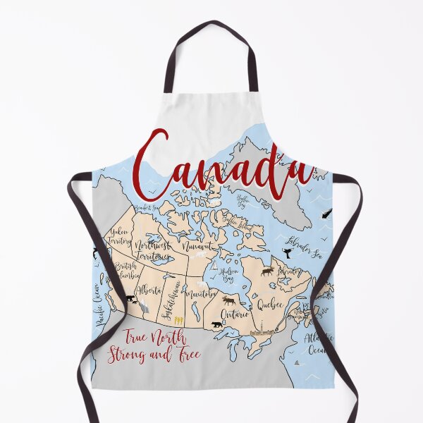 Item preview, Map of Canada designed and sold by Quick Brown Fox Canada.