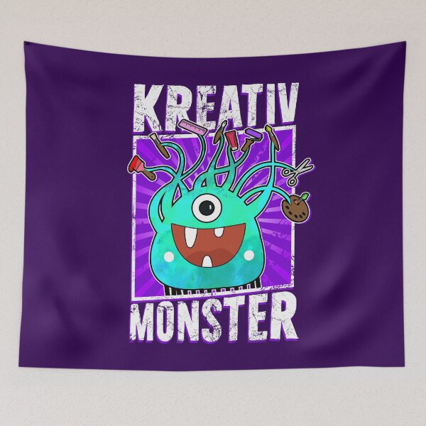 Item preview, Creative Monster - Crazy Craft Fan designed and sold by RAWWR.