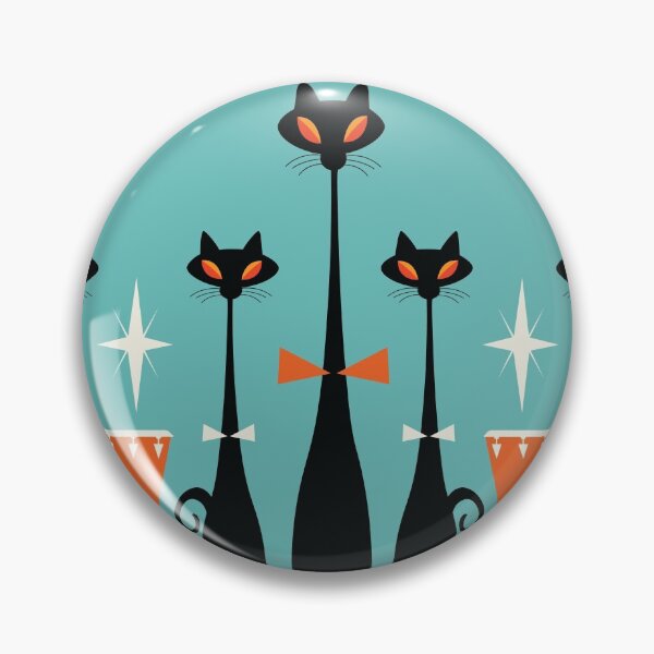 Item preview, Bobby West's "Tropicana Kitty Club" Midcentury Cats Playing Congas. designed and sold by BobbyWest1965.