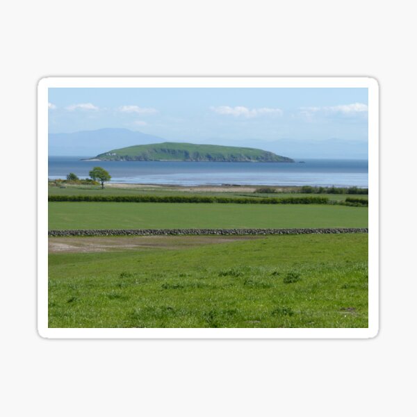 Rough Island, off Rockcliffe, Scotland Sticker