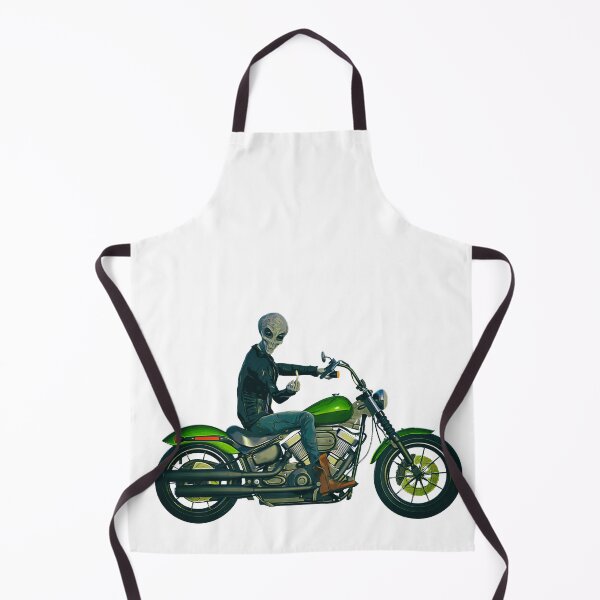 Item preview, Alien Biker middle finger designed and sold by PeterADesign.