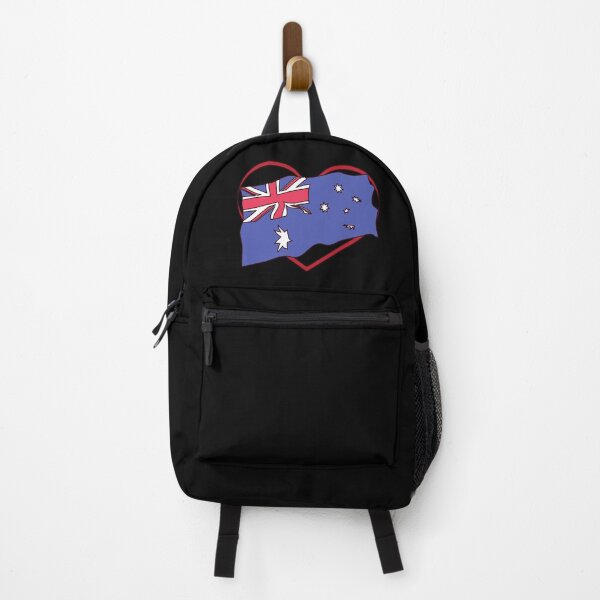 Artikelvorschau, Australische Nationalflagge mit Liebesherz entworfen und verkauft von coffeetea2020.