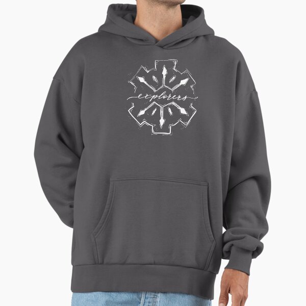 Explorers of Time/Darkness/Sky Time Gear V.3 (White) Premium Oversized Hoodie