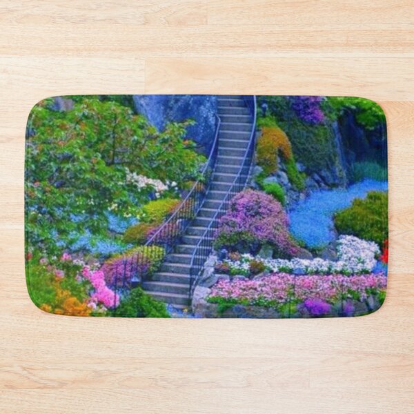 Item preview, Carpet flower on the step-ladder. designed and sold by Lan thi Nguyen.