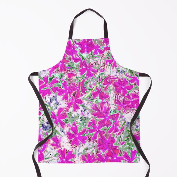 Item preview, Abstract Pink Periwinkle Flowers designed and sold by AMGImpressions.