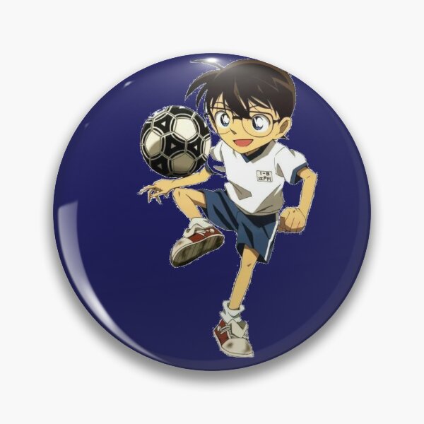 Item preview, Conan playing football designed and sold by HeavensD00r.