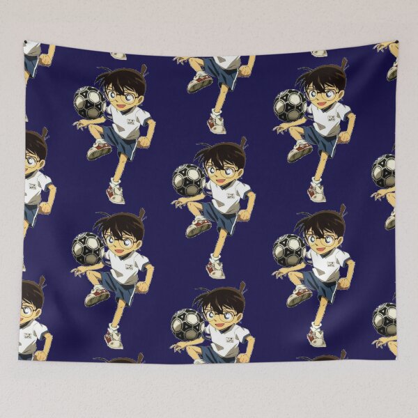 Item preview, Conan playing football designed and sold by HeavensD00r.