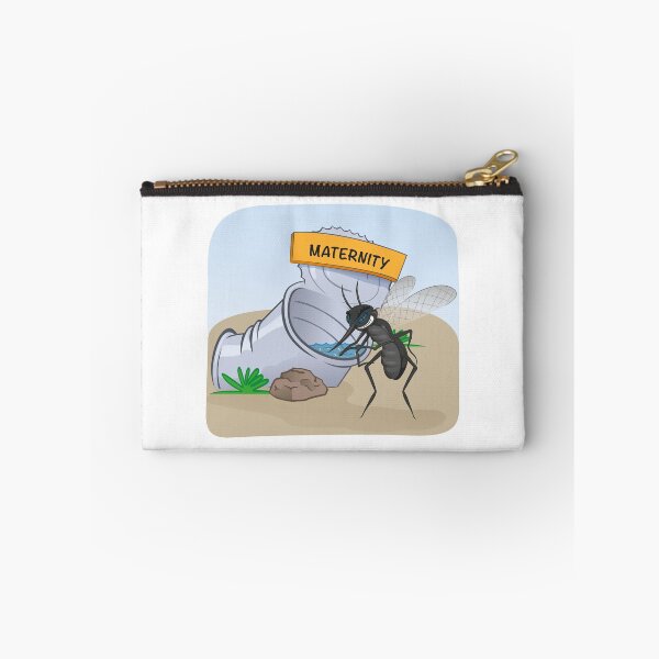 Item preview, Breeding, can with standing water with a focus of stilt mosquito. Ideal for informational and institutional sanitation and related care designed and sold by LucianoCosmo.