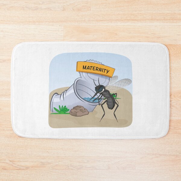 Item preview, Breeding, can with standing water with a focus of stilt mosquito. Ideal for informational and institutional sanitation and related care designed and sold by LucianoCosmo.