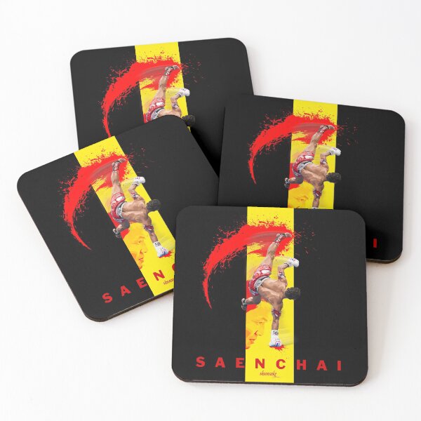 Item preview, Saenchai Yellow/Black 2nd Style Artwork by Shunsukevisuals  designed and sold by shunsukevisuals.